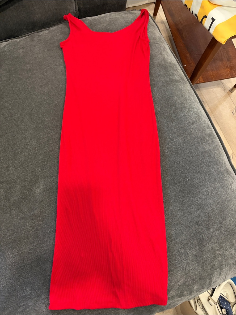 Ambiance Bold Red Sleeveless Maxi Dress